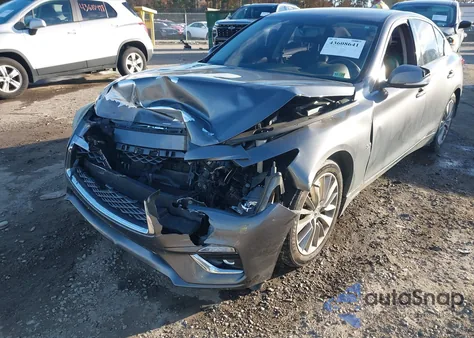 2018 Infiniti Q50 3.0T Luxe из США, поврежденный, VIN JN1EV7AR3JM431619